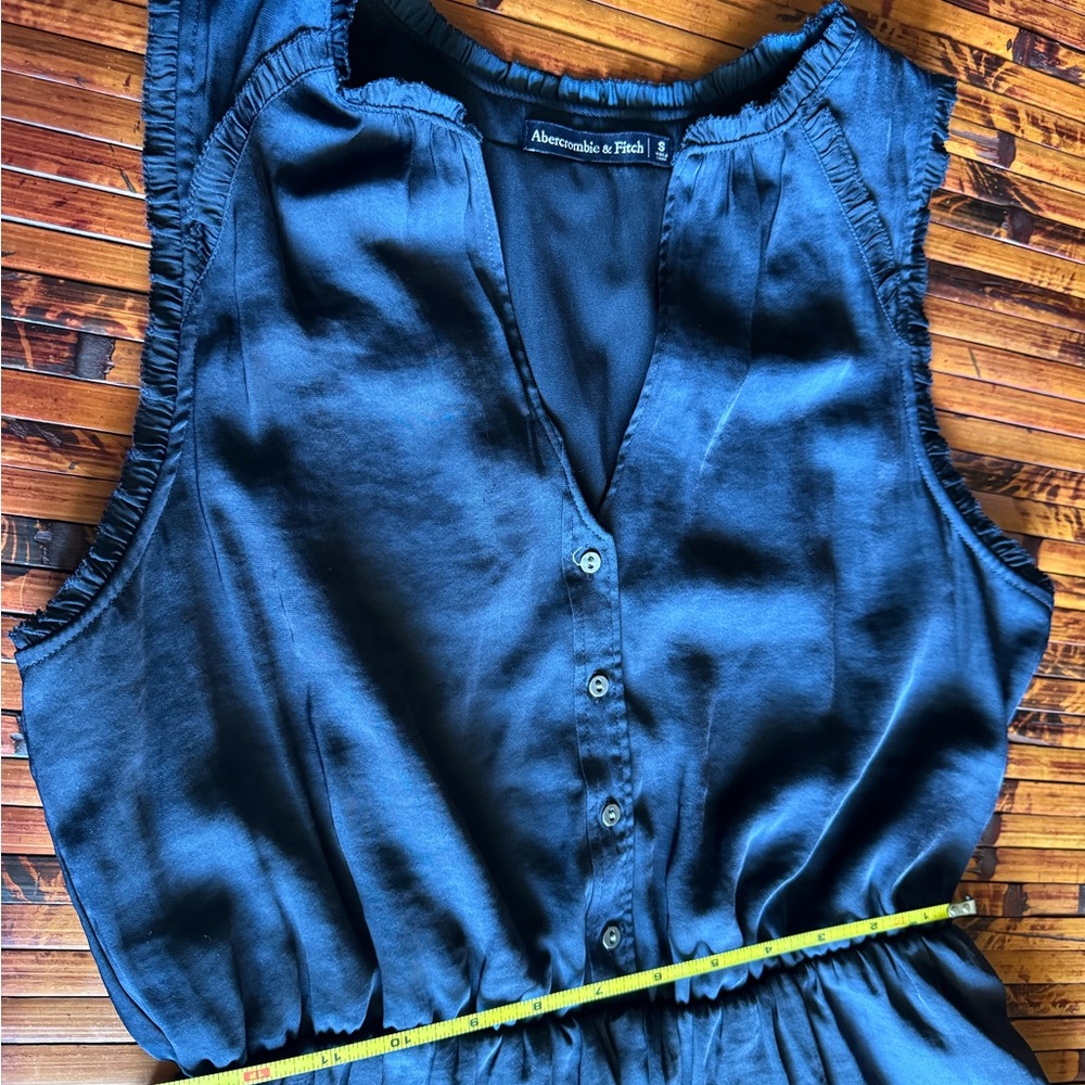 Abercrombie and Fitch Small navy blue dress.